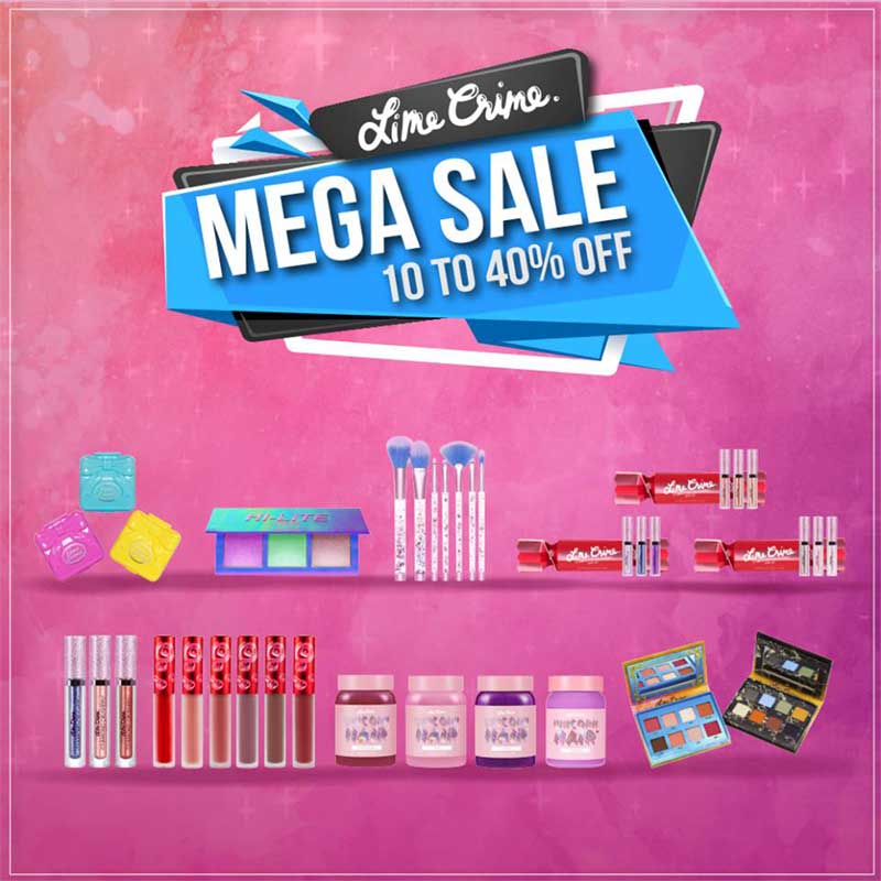 Promotions, โปรโมชั่น, LIME CRIME, LIME CRIME Thailand, LIME CRIME ลดราคา, LIME CRIME เซล, LIME CRIME เซลส่งท้ายปี, LIME CRIME ลดราคาพิเศษ, LIME CRIME โปรโมชั่นพิเศษ, LIME CRIME ราคาพิเศษ