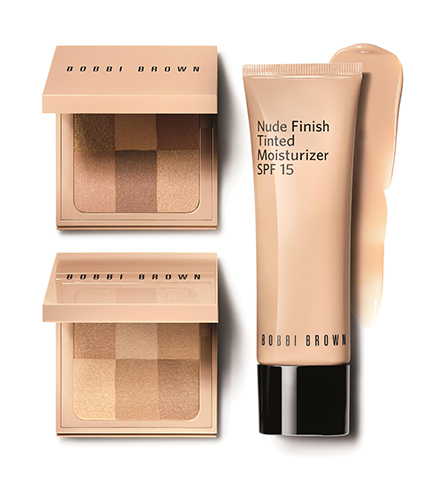 Beauty News, Bobbi Brown Nude Finish, Bobbi Brown คอลเลคชั่นใหม่, เครื่องสำอาง Bobbi Brown, บ็อบบี้ บราวน์ คอลเลคชั่นใหม่, Bobbi Brown Nude Finish Tinted Moisturizer SPF 15, Bobbi Brown Nude Finish Illuminating Powder, Bobbi Brown Angled Face Brush, แต่งหน้านู้ด, แต่งหน้าเผยผิว, แต่งหน้าใสๆ, เทรนด์เมคอัพรับซัมเมอร์