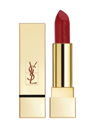 red,lipstick,ysl rouge pur couture, yves saint laurent beaute