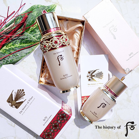 Beauty News, The History of Whoo, แบรนด์ใหม่ The History of Whoo,​ แบรนด์เครื่องสำอางเกาหลี, แบรนด์สกินแคร์เกาหลี, เซรั่มดีจากเกาหลี, เซรั่มดี, เซรั่มลดเลือนริ้วรอย, ผลิตภัณฑ์บำรุงผิวจากเกาหลี, The History of Whoo เกาหลี, The History of Whoo เซรั่ม, The History of Whoo ครีม, The History of Whoo สกินแคร์, The History of Whoo ขายที่ไหน