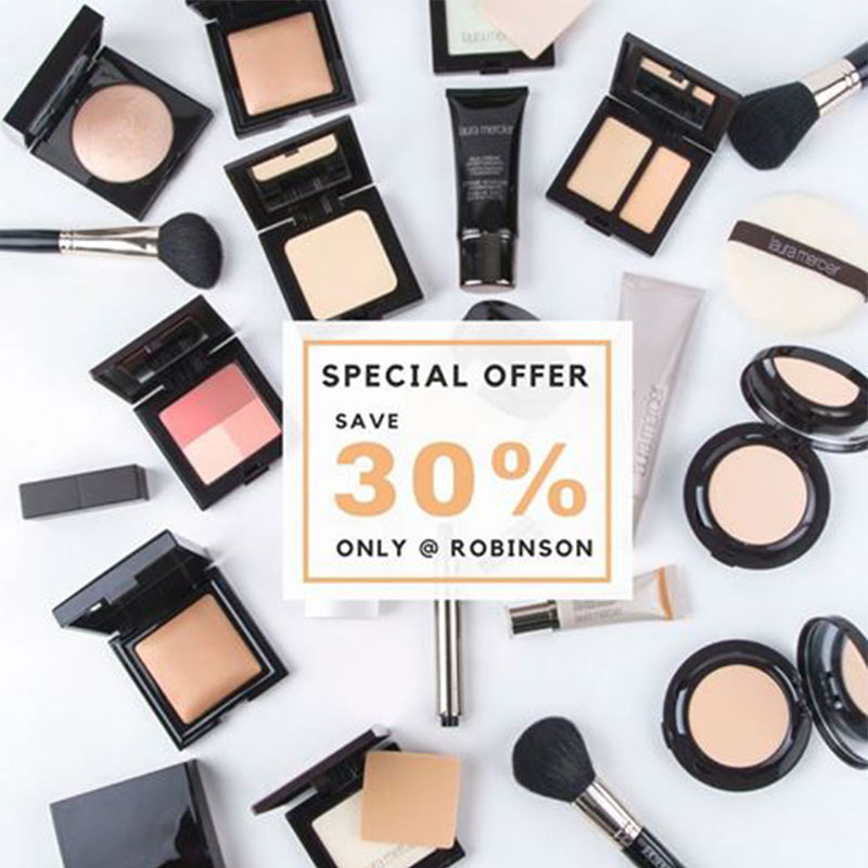 Promotions, Laura Mercier, โปรโมชั่น Laura Mercier, Laura Mercier ลดราคา, Laura Mercier ราคาพิเศษ, Laura Mercier ลด 30%, Laura Mercier จัดโปรโฒชั่นพิเศษ, เคาน์เตอร์ Laura Mercier, เคาน์เตอร์ Laura Mercier โรบินสัน, โรบินสัน, โปรโมชั่นโรบินสัน