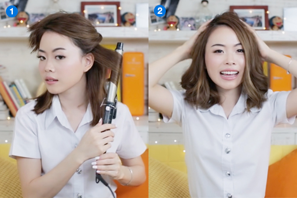 Hairstyle, ทรงผมรับปริญญา, how-to ผมรับปริญญา, ทำผมรับปริญญาเอง, ทรงผมไปรับปริญญา, สอนทำผมรับปริญญา, ทรงผมง่ายๆทำได้เอง, ฮาวทู ทรงผมรับปริญญา, วิธีเกล้าผม รับปริญญา, สอนเกล้าผมรับปริญญา, ถักเปียรับปริญญา, ถักเปียง่ายๆ, TONI & GUY Sea Salt Texturising Spray, เกล้าผมง่ายๆ, วิธีม้วนผม, ทรงผมรับปริญญาสำหรับผมประบ่า, ทรงผมประบ่า, เกล้าผมประบ่า, ทำผมประบ่าง่ายๆ