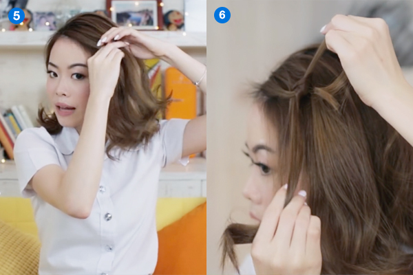 Hairstyle, ทรงผมรับปริญญา, how-to ผมรับปริญญา, ทำผมรับปริญญาเอง, ทรงผมไปรับปริญญา, สอนทำผมรับปริญญา, ทรงผมง่ายๆทำได้เอง, ฮาวทู ทรงผมรับปริญญา, วิธีเกล้าผม รับปริญญา, สอนเกล้าผมรับปริญญา, ถักเปียรับปริญญา, ถักเปียง่ายๆ, TONI & GUY Sea Salt Texturising Spray, เกล้าผมง่ายๆ, วิธีม้วนผม, ทรงผมรับปริญญาสำหรับผมประบ่า, ทรงผมประบ่า, เกล้าผมประบ่า, ทำผมประบ่าง่ายๆ