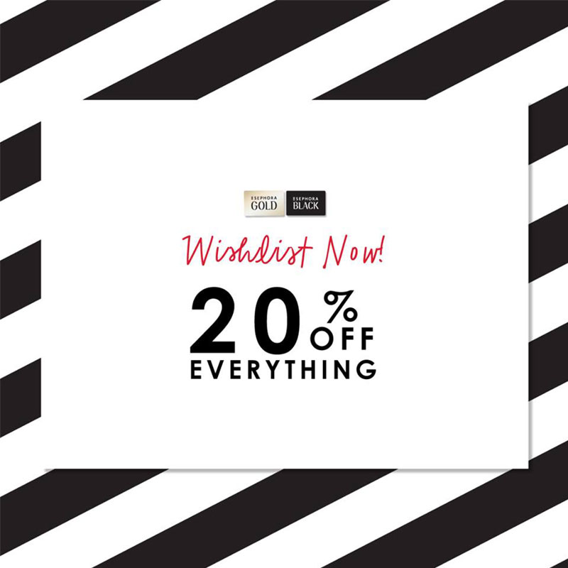 Promotions, Sephora, Sephora Private Sale 2017, Promotion Sephora, โปรโมชั่น Sephora, Sephora ลดราคา, Sephora ราคาพิเศษ, โปรโมชั่นสำหรับสมาชิก Sephora, Sephora member, Sephora เซล, Sephora ลดแห่งปี