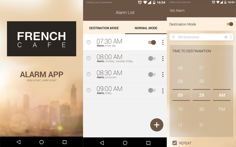 Lifestyle, FRENCH CAFE กาแฟ 3 in 1, app น่าสนใจ, app นาฬิกาปลุก, app บังคับให้ตื่น, app คำนวนเวลาการเดินทาง, app ไม่มีทางทำให้สาย, app ปลุก, app พิเศษ, แอปนาฬิกาปลุกแบบใหม่, แอปปลุก, แอปคำนวนเวลาการเดินทาง, แอปนาฬิกาปลุก, FRENCH CAFE