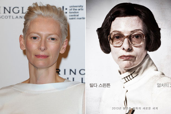 Movie, Tilda Swinton, Tilda Swinton transformations, Tilda Swinton เปลี่ยนลุค, ภาพยนตร์ Tilda Swinton, หนัง Tilda Swinton, ดารา Tilda Swinton, นักแสดง Tilda Swinton