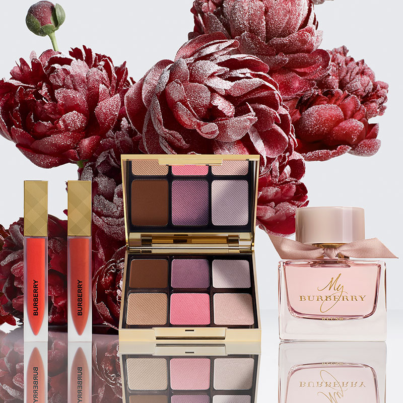 Beauty News, Burberry, Burberry Beauty, A Burberry Holiday in Bloom, Festive Collection, คอลเลคชั่นพิเศษ, Holiday 2020, เมคอัพ, น้ำหอม, limited edition