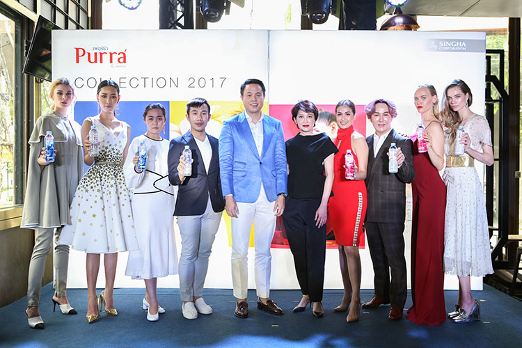 Fashion News, น้ำแร่เพอร์ร่า, Purra, ดีไซเนอร์แบรนด์ไทย, Vickteerut, Vatanika, La Boutique, Poem, ลายขวดน้ำแร่เพอร์ร่า, Purra ขวดสวย, Purra ขวด limited edition, Purra collection 2017, น้ำแร่ Purra, น้ำแร่ขวดสวย Purra, ขวดน้ำแร่ออกแบบโดยดีไซเนอร์ Purra