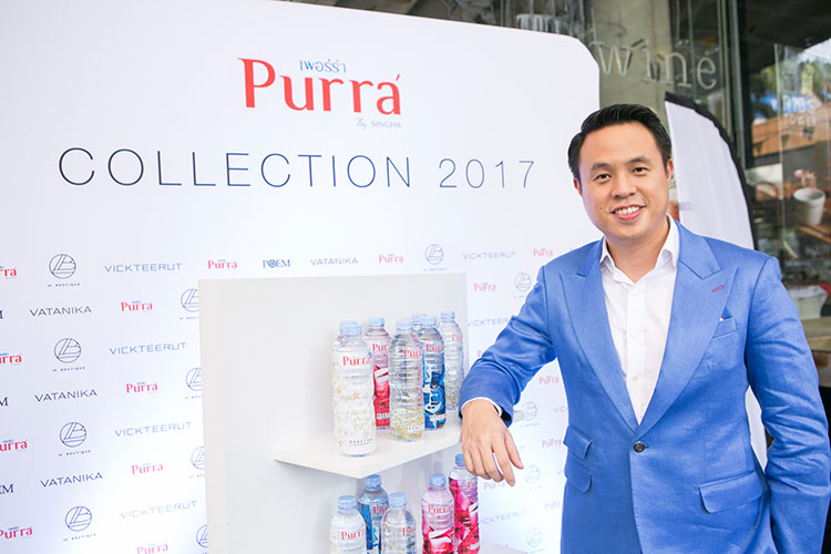 Fashion News, น้ำแร่เพอร์ร่า, Purra, ดีไซเนอร์แบรนด์ไทย, Vickteerut, Vatanika, La Boutique, Poem, ลายขวดน้ำแร่เพอร์ร่า, Purra ขวดสวย, Purra ขวด limited edition, Purra collection 2017, น้ำแร่ Purra, น้ำแร่ขวดสวย Purra, ขวดน้ำแร่ออกแบบโดยดีไซเนอร์ Purra