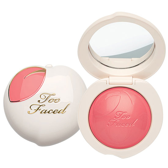 Beauty News, Too Faced Peaches & Cream collection, Too Faced คอลเลชชั่นใหม่, Too Faced คอลเลคชั่นพีช, Too Faced ออกใหม่, Too Faced น่าโดน, Too Faced คอลเลคชั่นเนื้อครีม, Just Peachy Mattes Palette, Peach Kiss, Peach My Cheeks Blush, Peach Blur Finishing Powder, Sweetie Pie Bronzer, Bronzed Peach, Peach Frost, Primed & Peachy, Peach Mist Mattifying Setting Spray, Peach Perfect Mattifying Setting Powder, Peach Perfect Foundation