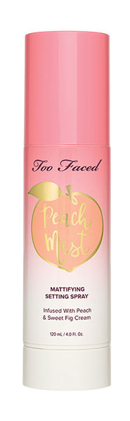 Beauty News, Too Faced Peaches & Cream collection, Too Faced คอลเลชชั่นใหม่, Too Faced คอลเลคชั่นพีช, Too Faced ออกใหม่, Too Faced น่าโดน, Too Faced คอลเลคชั่นเนื้อครีม, Just Peachy Mattes Palette, Peach Kiss, Peach My Cheeks Blush, Peach Blur Finishing Powder, Sweetie Pie Bronzer, Bronzed Peach, Peach Frost, Primed & Peachy, Peach Mist Mattifying Setting Spray, Peach Perfect Mattifying Setting Powder, Peach Perfect Foundation