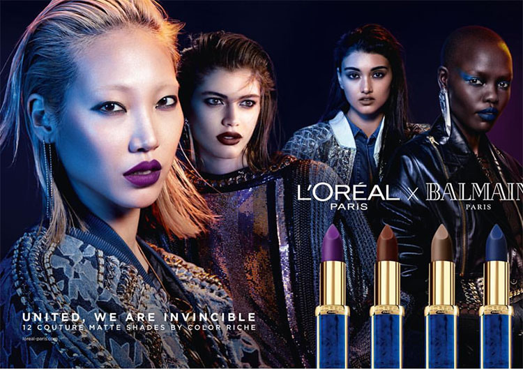 Beauty News, L’Oréal Paris X Balmain, ลิปสติก L’Oréal Paris ใหม่, ลิปสติก Balmain, Balmain คอลเลคชั่นใหม่, Balmain ออกลิปสติก, Olivier Rousteing, ลิปสติกแซ่บ, ลิปสติกลอรีอัล, ลอรีอัลคอลเลคชั่นใหม่, ลอรีอัล Limited Edition, ลอรีอัล X เบาล์แมง