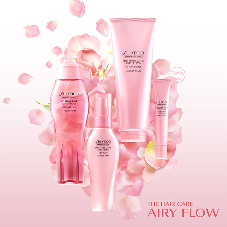 Beauty News, The Hair Care Airy Flow, Shiseido Professional, แฮร์แคร์, แชมพู Shiseido, ผลิตภัณฑ์บำรุงผม Airy Flow, ผลิตภัณฑ์บำรุงผม Shiseido, แชมพูช่วยให้ผมจัดทรงง่าย, แชมพูสำหรับผมแห้งเสีย, แชมพูสำหรับสาวผมฟู, แชมพูสำหรับฟื้นฟูเส้นผม, แชมพูหอมมาก