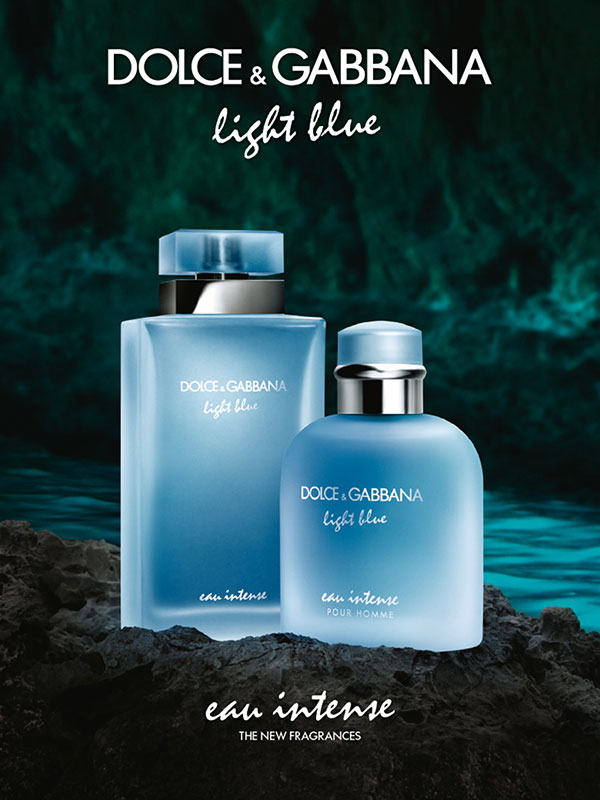 Beauty News, น้ำหอมออกใหม่, น้ำหอม Dolce & Gabbana, Dolce & Gabbana Light Blue Eau Intense, Dolce & Gabbana Light Blue Eau Intense Pour Homme,​ น้ำหอมผู้หญิง Dolce & Gabbana, น้ำหอมผู้ชาย, Dolce & Gabbana, น้ำหอมเข้มข้น, น้ำหอมสดชื่น, น้ำหอมกลิ่นทะเล, น้ำหอม Dolce & Gabbana มาใหม่, น้ำหอมใหม่, Dolce & Gabbana คอลเลคชั่นใหม่, Dolce & Gabbana น้ำหอมสีฟ้า