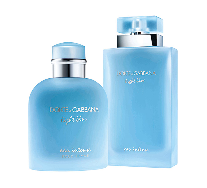 Beauty News, น้ำหอมออกใหม่, น้ำหอม Dolce & Gabbana, Dolce & Gabbana Light Blue Eau Intense, Dolce & Gabbana Light Blue Eau Intense Pour Homme,​ น้ำหอมผู้หญิง Dolce & Gabbana, น้ำหอมผู้ชาย, Dolce & Gabbana, น้ำหอมเข้มข้น, น้ำหอมสดชื่น, น้ำหอมกลิ่นทะเล, น้ำหอม Dolce & Gabbana มาใหม่, น้ำหอมใหม่, Dolce & Gabbana คอลเลคชั่นใหม่, Dolce & Gabbana น้ำหอมสีฟ้า