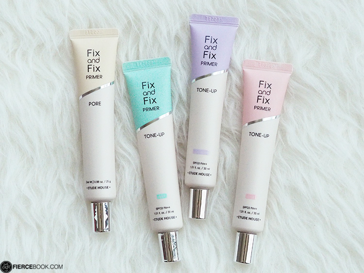 Beauty Review, Etude House Fix and Fix Primer, รีวิว Etude House Fix and Fix Primer, รีวิว Etude House Fix and Fix Pore Primer, รีวิว Etude House Fix and Fix Tone Up Primer, ไพรเมอร์ อิทูดี้, เบส อีทูดี้, วิธีแต่งหน้าด้วยเบสเขียว, วิธีแต่งหน้าด้วยเบสชมพู, วิธีแต่งหน้าด้วยเบสม่วง, ไพรเมอร์ อิทูดี้ดี, ไพรเมอร์ราคาไม่แพง, ไพรเมอร์ถูกและดี, เทคนิคแต่งหน้าเผยผิว, เบสเขียวใช้ยังไง, เบสม่วงใช้ยังไง, เบสชมพูใช้ยังไง, แต่งหน้าใสๆ, แก้ปัญหารูขุมขน, แก้ปัญหาสีผิวไม่สม่ำเสมอ, ลบรอยแดง, ลบรอยคล้ำใต้ตา