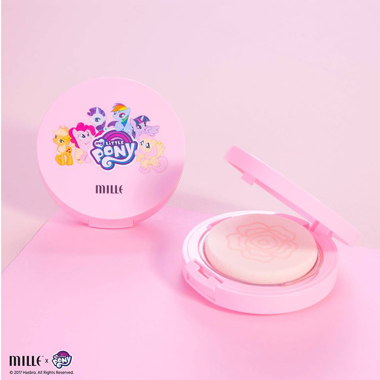 Beauty News, Mille Beauté X My Little Pony, เครื่องสำอาง Mille, เครื่องสำอาง My Little Pony, ลิป My Little Pony, บลัช My Little Pony, แป้ง My Little Pony