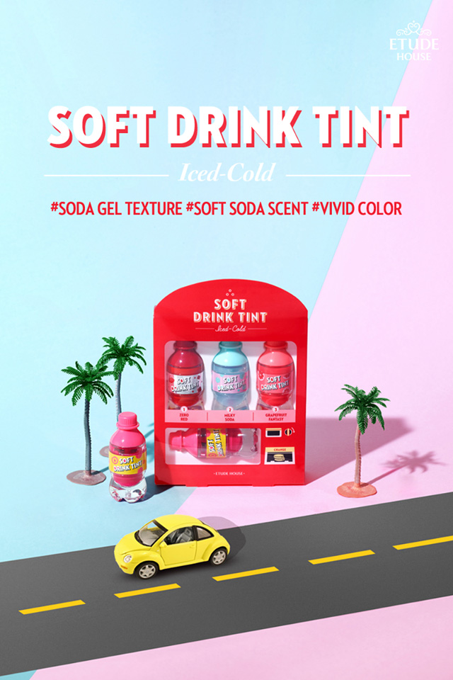 Beauty News, Etude House Soft Drink Tint, Etude House คอลเลคชั่นใหม่, Etude House ออกลิปใหม่, Etude House ลิปทินท์ใหม่, Etude House ลิปสติกใหม่, Etude House มาใหม่, Etude House ทินท์สีสวย, Etude House ทินท์, Etude House สีปาก, Etude House ทินท์ขวดโซดา, Etude House ทินท์น้ำอัดลม