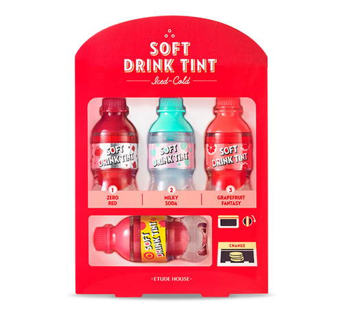 Beauty News, Etude House Soft Drink Tint, Etude House คอลเลคชั่นใหม่, Etude House ออกลิปใหม่, Etude House ลิปทินท์ใหม่, Etude House ลิปสติกใหม่, Etude House มาใหม่, Etude House ทินท์สีสวย, Etude House ทินท์, Etude House สีปาก, Etude House ทินท์ขวดโซดา, Etude House ทินท์น้ำอัดลม