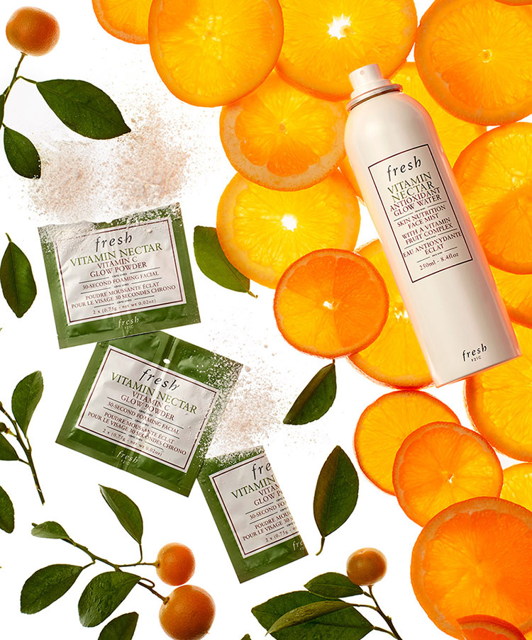 Beauty News, Fresh Vitamin Nectar, Fresh Vitamin Nectar Vitamin C Glow Powder, Fresh Vitamin Nectar Antioxidant Glow Water, ผงล้างหน้า, ที่ล้างหน้า, ที่ล้างหน้าแบบผง, สเปรย์ผิวหน้า, สเปรย์เตรียมผิวหน้า, เซ็ตเมคอัพ, เพิ่มความโกลว, เติมความสดใส, ทำให้หน้า, ทำให้ผิวกระจ่างใส