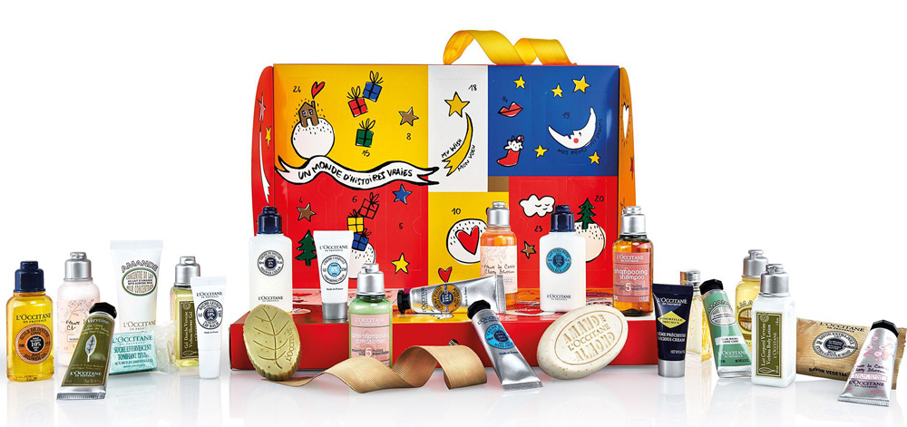 Beauty Items, Beauty Advent Calendar, Advent Calendar 2018, ฮอลิเดย์ 2018, holiday 2018, ปฏิทิน, นับถอยหลังสู่วันคริสต์มาส, ของขวัญวันปีใหม่, ของขวัญคริสต์มาส, ของขวัญ, กิ๊ฟเซ็ต, เซ็ตของขวัญ, ผลิตภัณฑ์เสริมความงาม, สกินแคร์, เมคอัพ, แฮร์แคร์, น้ำหอม, โคโลญ, เทียนหอม, L’occitane, Sulwhasoo, Sephora Collection, Jo Malone, Estée Lauder, NARS, Charlotte Tilbury, Dr. Barbara Sturm, Kiehl’s, Clinique, NYX, Soap & Glory, The Body Shop, Paul & Joe, M.A.C, Lush, YSL, Diptyque, Maybelline, Aveda, La Mer, Clarins, Atelier Cologne, Lancôme