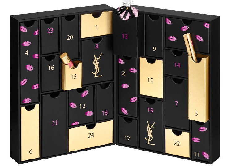 Beauty Items, Beauty Advent Calendar, Advent Calendar 2018, ฮอลิเดย์ 2018, holiday 2018, ปฏิทิน, นับถอยหลังสู่วันคริสต์มาส, ของขวัญวันปีใหม่, ของขวัญคริสต์มาส, ของขวัญ, กิ๊ฟเซ็ต, เซ็ตของขวัญ, ผลิตภัณฑ์เสริมความงาม, สกินแคร์, เมคอัพ, แฮร์แคร์, น้ำหอม, โคโลญ, เทียนหอม, L’occitane, Sulwhasoo, Sephora Collection, Jo Malone, Estée Lauder, NARS, Charlotte Tilbury, Dr. Barbara Sturm, Kiehl’s, Clinique, NYX, Soap & Glory, The Body Shop, Paul & Joe, M.A.C, Lush, YSL, Diptyque, Maybelline, Aveda, La Mer, Clarins, Atelier Cologne, Lancôme