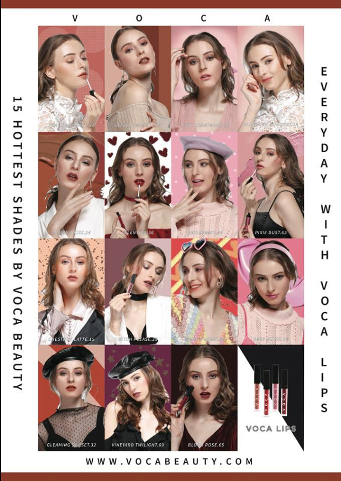 Beauty News, Lucky Kisses X Beauty Bloggers by VOCA, VOCA LIPS, VOCA BEAUTY, VOCA LIPS SATIN-MATTE, ราคา, ลิควิดลิปสติกใหม่, ลิปสติกใหม่, ลิปสติกแบรนด์ไทย, ลิปสติกเนื้อดี, ลิปสติกถูกและดี, ลิปออกใหม่, ลิปสีสวย, ลิปสติกน่าโดน