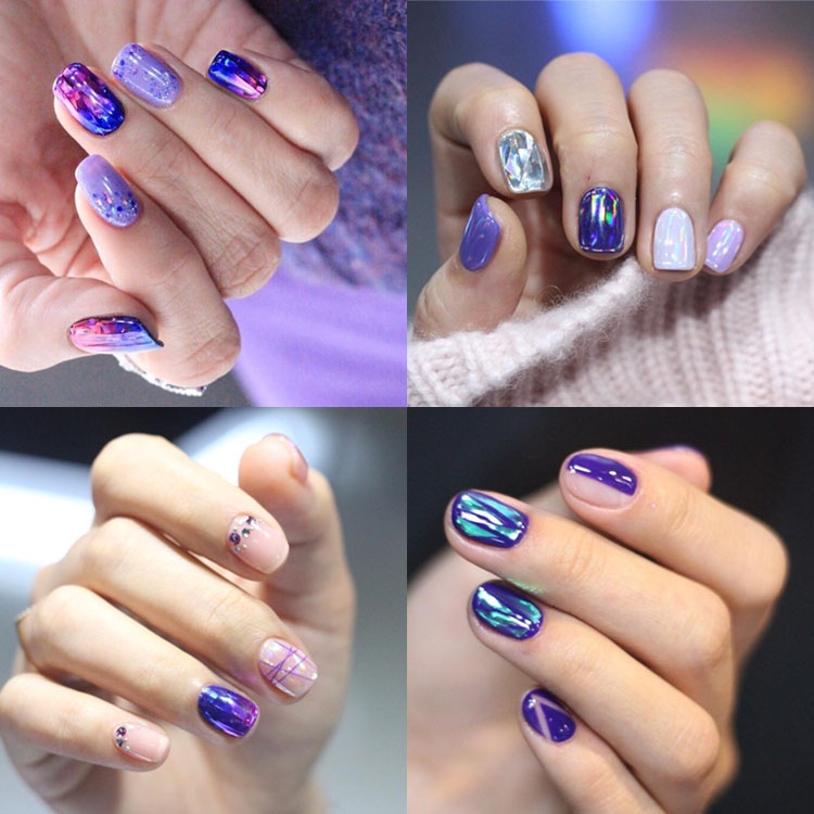 Nails, ลายเล็บ, เทรนด์เล็บ, ลายเล็บมาใหม่, ลายเล็บสวย, เพ้นท์เล็บ, ทาเล็บ, ทำเล็บ, ทาสีเจล, เทรนด์, เทรนด์ลายเล็บ, ลายเล็บสไตล์เกาหลี, เทรนด์เล็บ Summer 2018, ลายเล็บไปทะเล, เทรนด์เล็บไปทะเล, เทรนด์เล็บยอดฮิต, เทรนด์เล็บยอดนิยม, เทรนด์เล็บมาใหม่, เทรนด์เล็บโทนม่วง, เทรนด์เล็บฟอยล์, ทาเล็บเจล, เทรนด์เล็บเจล