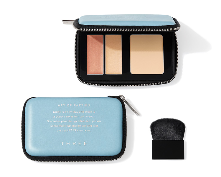 Beauty News, THREE Art of Parties Colletion, THREE Art of Parties Base Makeup, THREE คอลเลคชั่นใหม่, THREE ออกใหม่, THREE พาเลท, THREE เบสเมคอัพ, THREE มาใหม่, THREE แต่งหน้า, THREE งานผิว, THREE ไฮไลท์, THREE แป้ง