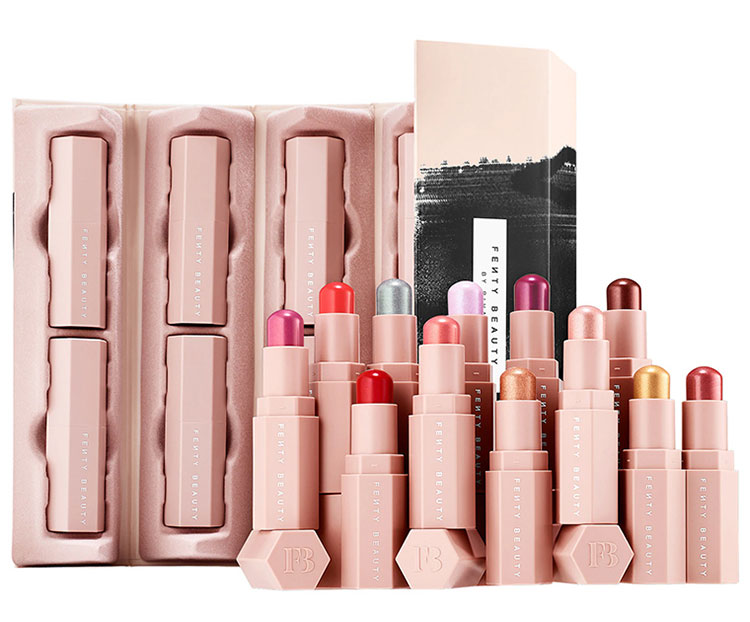 Beauty News, Fenty Beauty Holiday 2018, Fenty Beauty คอลเลคชั่นใหม่, Fenty Beauty ออกใหม่, Fenty Beauty มาใหม่, Fenty Beauty ไอเท็มล่าสุด, Fenty Beauty เซ็ตเมคอัพ, Fenty Beauty ผลิตภัณฑ์แบบเซ็ต, เซ็ตลิปสติก, พาเลทไฮไลท์, เซ็ตไฮไลท์, ไอเท็มเมทัลลิค