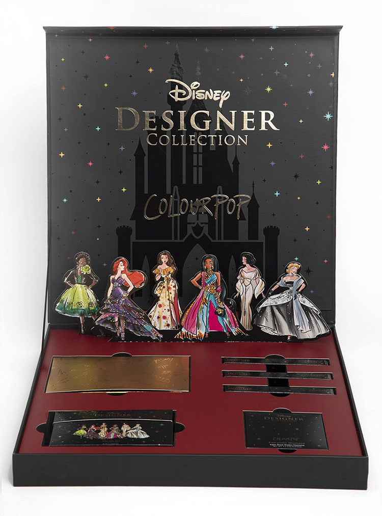 Beauty News, Colourpop Disney Designer Collection, Colourpop คอลเลคชั่นใหม่, คอลเลคขั่นเจ้าหญิงดิสนีย์, เจ้าหญิงดิสนีย์, Tiana, Jasmine, Snow White, Belle, Cinderella, Ariel, เครื่องสำอาง ดิสนีย์, เครื่องสำอาง Colourpop