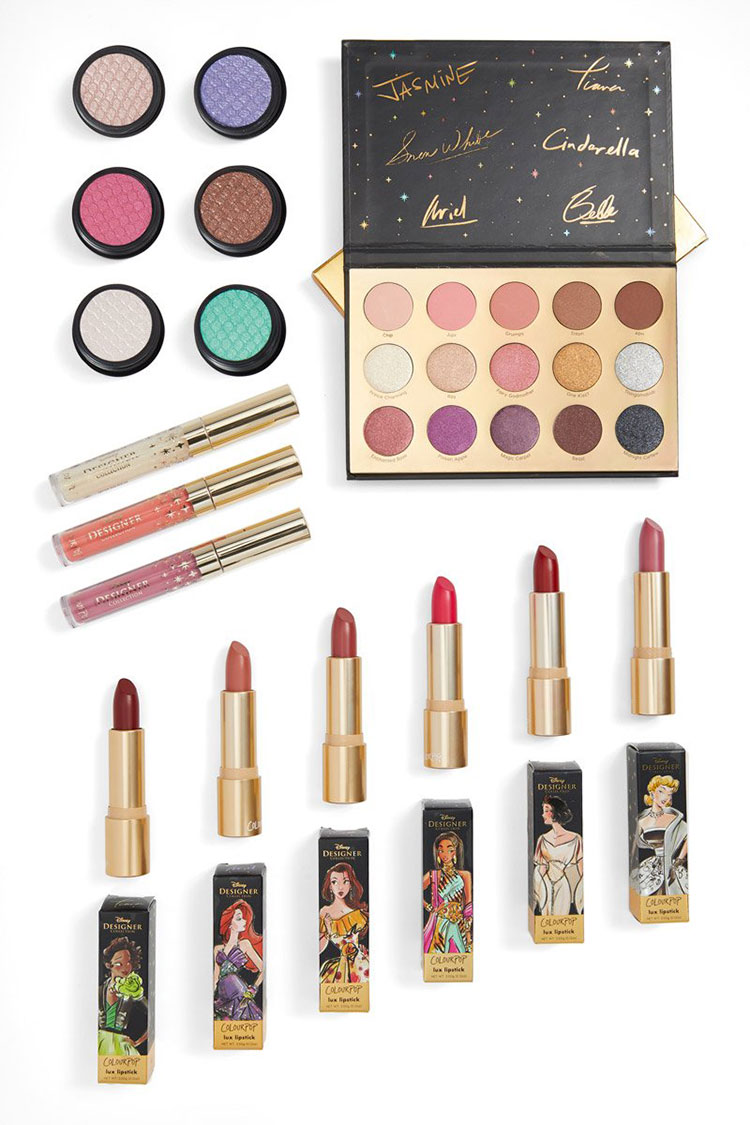 Beauty News, Colourpop Disney Designer Collection, Colourpop คอลเลคชั่นใหม่, คอลเลคขั่นเจ้าหญิงดิสนีย์, เจ้าหญิงดิสนีย์, Tiana, Jasmine, Snow White, Belle, Cinderella, Ariel, เครื่องสำอาง ดิสนีย์, เครื่องสำอาง Colourpop