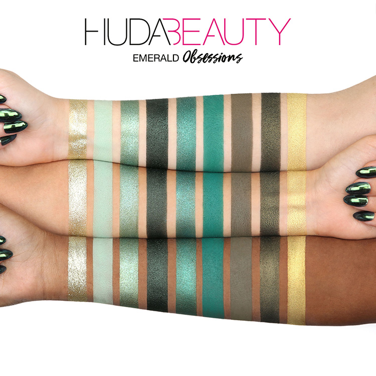 Beauty News, Huda Beauty Precious Stones Obsessions Palettes, อายแชโดว์พาเลท, พาเลทออกใหม่, อายแชโดว์พาเลทออกใหม่, Huda, Huda Beauty, อายแชโดว์พาเลทแซ่บ, อายแชโดว์พาเลทสีสวย, พาเลทแต่งตา, อายแชโดว์พาเลทสีเขียว, อายแชโดว์พาเลทสีส้ม, อายแชโดว์พาเลทสีน้ำเงิน, อายแชโดว์พาเลทสีแดง, อายแชโดว์พาเลทสีม่วง