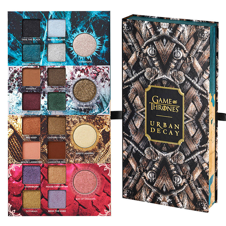 Beauty News, Urban Decay, Urban Decay Game of Thrones Collection, คอซีรี่ส์, Game of Thrones, Urban Decay คอลเลคชั่นใหม่, ออกใหม่, มาใหม่, Urban Decay อายแชโดว์พาเลท, Urban Decay ลิปสติก, Urban Decay อายไลเนอร์, Urban Decay ลิปสเตน, Urban Decay ไฮไลท์