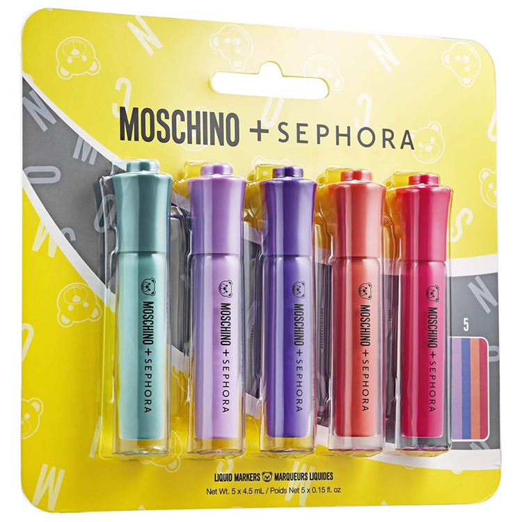 Beauty News, Moschino + Sephora Collection, Moschino x Sephora Collection, คอลเลคชั่นใหม่, ออกใหม่, Moschino เมคอัพคอลเลคชั่น, Moschino เมคอัพ, Sephora Collection คอลเลคชั่นใหม่, เครื่องสำอางน่ารัก, เมคอัพคอลเลคชั่นเครื่องเขียน, เครื่องเขียน, Moschino เครื่องเขียน, Moschino เมคอัพเหมือนเครื่องเขียน