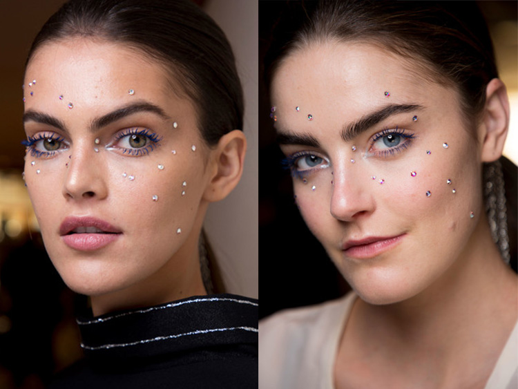 Makeup Trend, Fall 2019, เมคอัพลุค, แต่งหน้าตามรันเวย์, เทรนด์เมคอัพ, เทรนด์แต่งหน้า, แต่งตามเทรนด์, แต่งตามรันเวย์ Fall 2019, เมคอัพลุค, ลุคปาร์ตี้, ลุคธรรมชาติ, แต่งหน้าให้ดูเด็ก, ปาร์ตี้ลุค, แต่งหน้าแปลกๆ, แต่งหน้าเป็นศิลปะ, แต่งหน้าฉีกแนว, กรีดอายไลเนอร์แบบใหม่, แต่งหน้าแบบชนเผ่า, สีลิปสติก, เทรนด์ลิปสติก, ติดขนที่หน้า, ติดจวเวลรี่ที่หน้า