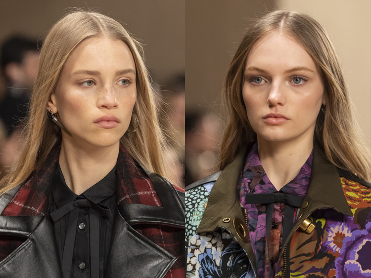 Makeup Trend, Fall 2019, เมคอัพลุค, แต่งหน้าตามรันเวย์, เทรนด์เมคอัพ, เทรนด์แต่งหน้า, แต่งตามเทรนด์, แต่งตามรันเวย์ Fall 2019, เมคอัพลุค, ลุคปาร์ตี้, ลุคธรรมชาติ, แต่งหน้าให้ดูเด็ก, ปาร์ตี้ลุค, แต่งหน้าแปลกๆ, แต่งหน้าเป็นศิลปะ, แต่งหน้าฉีกแนว, กรีดอายไลเนอร์แบบใหม่, แต่งหน้าแบบชนเผ่า, สีลิปสติก, เทรนด์ลิปสติก, ติดขนที่หน้า, ติดจวเวลรี่ที่หน้า