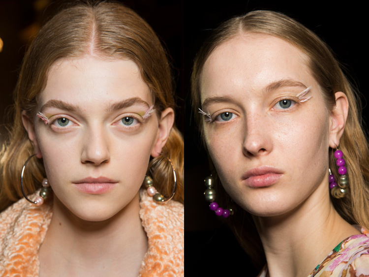 Makeup Trend, Fall 2019, เมคอัพลุค, แต่งหน้าตามรันเวย์, เทรนด์เมคอัพ, เทรนด์แต่งหน้า, แต่งตามเทรนด์, แต่งตามรันเวย์ Fall 2019, เมคอัพลุค, ลุคปาร์ตี้, ลุคธรรมชาติ, แต่งหน้าให้ดูเด็ก, ปาร์ตี้ลุค, แต่งหน้าแปลกๆ, แต่งหน้าเป็นศิลปะ, แต่งหน้าฉีกแนว, กรีดอายไลเนอร์แบบใหม่, แต่งหน้าแบบชนเผ่า, สีลิปสติก, เทรนด์ลิปสติก, ติดขนที่หน้า, ติดจวเวลรี่ที่หน้า