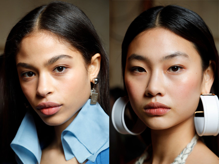 Makeup Trend, Fall 2019, เมคอัพลุค, แต่งหน้าตามรันเวย์, เทรนด์เมคอัพ, เทรนด์แต่งหน้า, แต่งตามเทรนด์, แต่งตามรันเวย์ Fall 2019, เมคอัพลุค, ลุคปาร์ตี้, ลุคธรรมชาติ, แต่งหน้าให้ดูเด็ก, ปาร์ตี้ลุค, แต่งหน้าแปลกๆ, แต่งหน้าเป็นศิลปะ, แต่งหน้าฉีกแนว, กรีดอายไลเนอร์แบบใหม่, แต่งหน้าแบบชนเผ่า, สีลิปสติก, เทรนด์ลิปสติก, ติดขนที่หน้า, ติดจวเวลรี่ที่หน้า