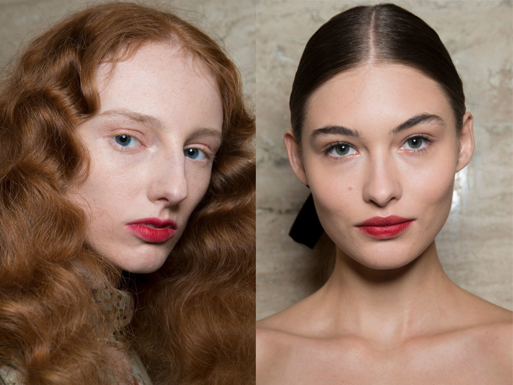 Makeup Trend, Fall 2019, เมคอัพลุค, แต่งหน้าตามรันเวย์, เทรนด์เมคอัพ, เทรนด์แต่งหน้า, แต่งตามเทรนด์, แต่งตามรันเวย์ Fall 2019, เมคอัพลุค, ลุคปาร์ตี้, ลุคธรรมชาติ, แต่งหน้าให้ดูเด็ก, ปาร์ตี้ลุค, แต่งหน้าแปลกๆ, แต่งหน้าเป็นศิลปะ, แต่งหน้าฉีกแนว, กรีดอายไลเนอร์แบบใหม่, แต่งหน้าแบบชนเผ่า, สีลิปสติก, เทรนด์ลิปสติก, ติดขนที่หน้า, ติดจวเวลรี่ที่หน้า