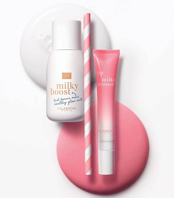 Beauty News, Clarins, Clarins Milkshake Collection, Clarins Spring 2020, Clarins คอลเลคชั่นใหม่, Clarins ออกใหม่, Clarins เมคอัพ, Clarins อายแชโดว์, Clarins ลิปสติก, Clarins รองพื้น, Clarins บลัชออน