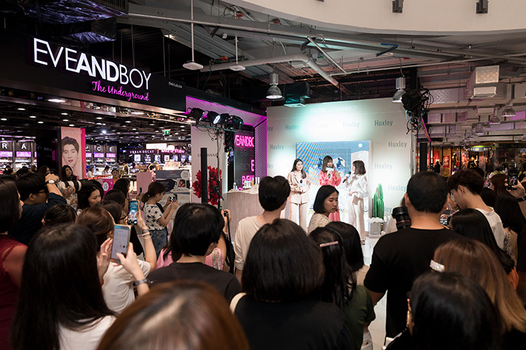 Beauty News, HUXLEY, ฮักซ์ลีย์, แบรนด์เกาหลี, แบรนด์สกินแคร์, ผบิตภัณฑ์บำรุงผิว, ต้นกระบองเพชรพริคลีย์ แพร์, ทะเลทรายซาฮาร่า, EVEANDBOY The Underground, คอลเลคชั่นใหม่, Celebrate 25 Days of HUXLEY