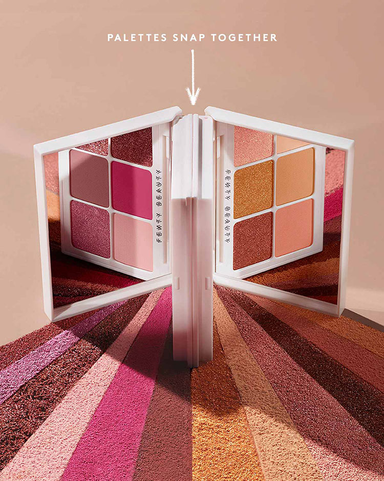 Beauty News, Fenty Beauty, Snap Shadows Mix & Match Eyeshadow Palette, Fenty Beauty คอลเลคชั่นใหม่, Fenty Beauty อายแชโดว์พาเลท, Fenty Beauty พาเลทแต่งตา, อายแชโดว์พาเลทแซ่บ