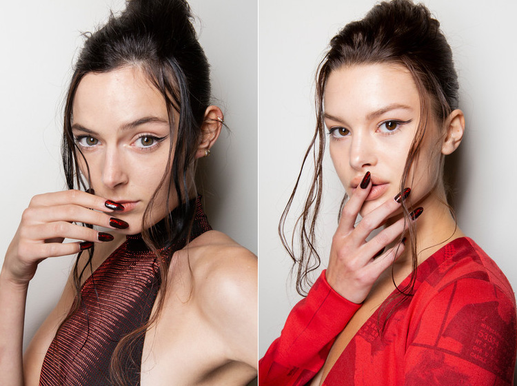 Beauty Trends, Makeup Trend, Makeup Spring 2019, เทรนด์เมคอัพ Spring 2019, เทรนด์แต่งหน้า, เมคอัพ, เทรนด์เมคอัพ, แต่งหน้า, วิธีแต่งหน้า, แต่งหน้าตามเทรนด์, เทรนด์ใหม่, เทรนด์, เมคอัพลุค, แต่งหน้าธรรมชาติ, ปัดแก้ม, ทาปาก, อมชมพู, ปากฉ่ำ, ลิปกลอส, อายไลเนอร์, มาสคาร่า, อายแชโดว์สี, แต่งตา, สีอายแชโดว์