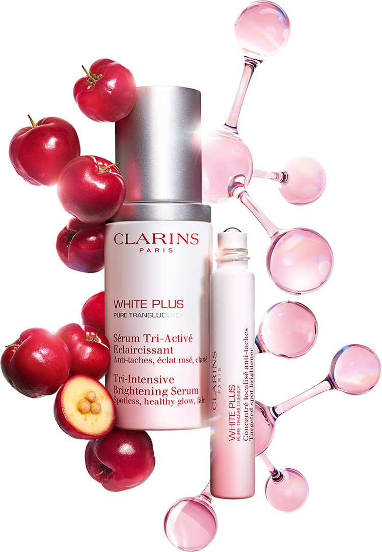 Beauty News, Clarins Targeted Spot Brightener, Clarins Tri-Intensive Brightening Serum, Clarins ออกใหม่, Clarins คอลเลคชั่นใหม่, Clarins มาใหม่, Clarins เซรั่ม, Clarins เพิ่มความกระจ่างใส, Clarins ลดจุดด่างดำ, Clarins, คลาแรงส์