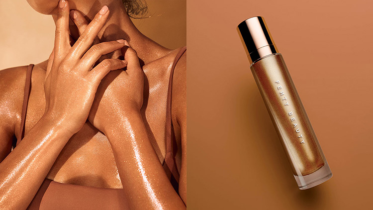 Beauty News, Fenty Beauty Body Lava, Fenty Beauty คอลเลคชั่นใหม่, Fenty Beauty ออกใหม่, Fenty Beauty มาใหม่, Fenty Beauty ชิมเมอร์ตัว, Fenty Beauty ไฮไลท์ทาตัว, บอดี้ลาวา, แปรงแต่งหน้า, แปรงคาบูกิ, บอดี้ชิมเมอร์