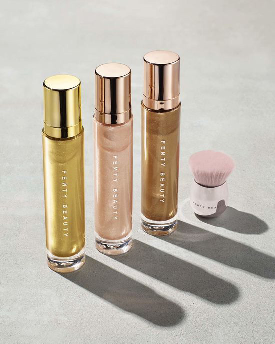 Beauty News, Fenty Beauty Body Lava, Fenty Beauty คอลเลคชั่นใหม่, Fenty Beauty ออกใหม่, Fenty Beauty มาใหม่, Fenty Beauty ชิมเมอร์ตัว, Fenty Beauty ไฮไลท์ทาตัว, บอดี้ลาวา, แปรงแต่งหน้า, แปรงคาบูกิ, บอดี้ชิมเมอร์