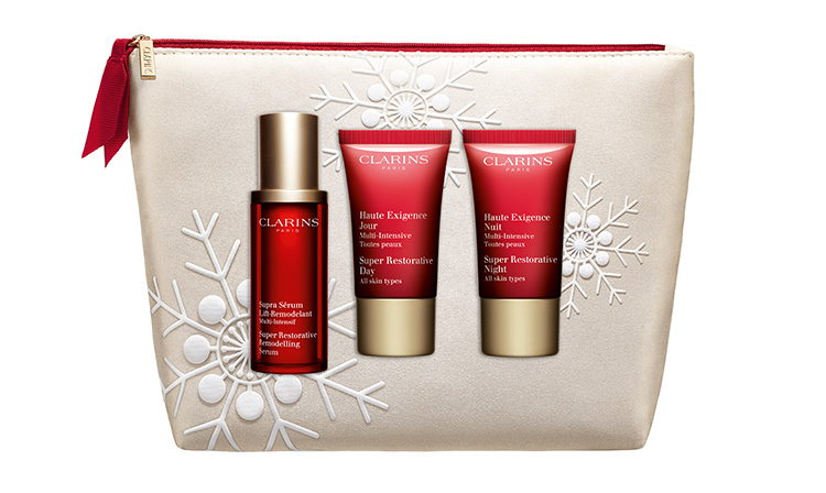 Beauty News, Clarins Holiday Set 2019, Clarins คอลเลคชั่นใหม่, Clarins ออกใหม่, Clarins มาใหม่, Clarins เซ็ตสุดคุ้ม, Clarins เซ็ตผลิตภัณฑ์, Clarins กระเป๋าใส่เครื่องสำอาง, Clarins เซ็ตของขวัญ