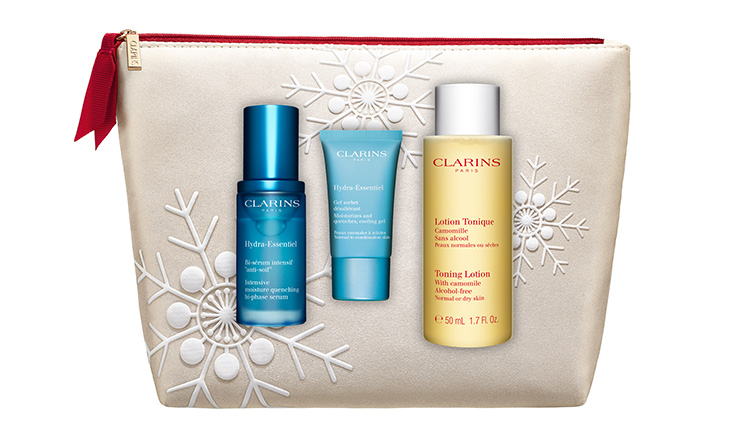 Beauty News, Clarins Holiday Set 2019, Clarins คอลเลคชั่นใหม่, Clarins ออกใหม่, Clarins มาใหม่, Clarins เซ็ตสุดคุ้ม, Clarins เซ็ตผลิตภัณฑ์, Clarins กระเป๋าใส่เครื่องสำอาง, Clarins เซ็ตของขวัญ