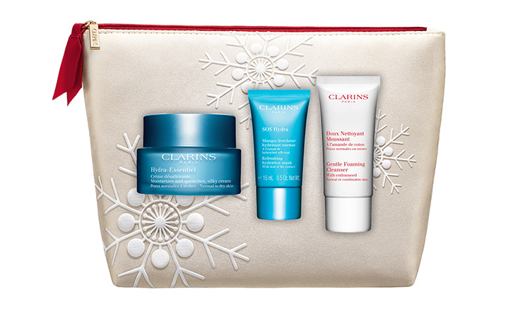 Beauty News, Clarins Holiday Set 2019, Clarins คอลเลคชั่นใหม่, Clarins ออกใหม่, Clarins มาใหม่, Clarins เซ็ตสุดคุ้ม, Clarins เซ็ตผลิตภัณฑ์, Clarins กระเป๋าใส่เครื่องสำอาง, Clarins เซ็ตของขวัญ